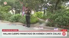 Hallan cuerpo de un hombre en San Martín de Porres