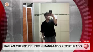 Hallan cuerpo de joven maniatado y torturado en El Agustino. Foto y video: América Noticias