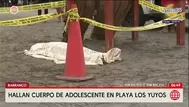 Hallan cuerpo de menor ahogado en playa Los Yuyos en Barranco