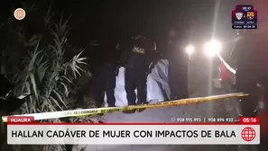 Hallan cuerpo de mujer baleada a un costado de vía en Huaura. Foto y video: América Noticias