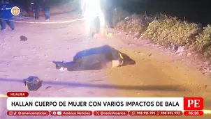 Hallan cuerpo de mujer con disparos en camino rural de Huaura. Foto y video: América Noticias