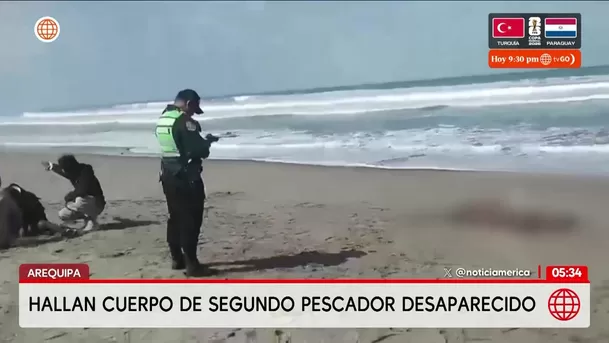 Hallan cuerpo de psegundo pescador desaparecido en Arequipa. Foto: América Noticias Hallan cuerpo de psegundo pescador desaparecido en Arequipa. Foto: América Noticias