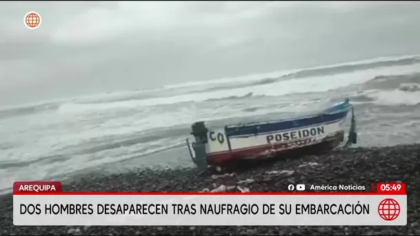 Hallan cuerpos de dos pescadores en Pisco. Foto: América Noticias Hallan cuerpos de dos pescadores en Pisco. Foto: América Noticias