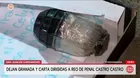 Hallan granada frente al penal Castro Castro en SJL
