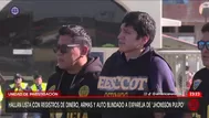 Hallan lista con registros de dinero, armas y auto blindado a expareja de 'Jhonsson Pulpo'
