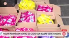 Hallan marihuana en bolsas de detergente en Chilca