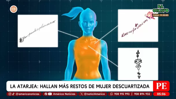 La Atarjea: Hallan más restos de mujer descuartizada. Foto: Unidad de investigación La Atarjea: Hallan más restos de mujer descuartizada. Foto: Unidad de investigación