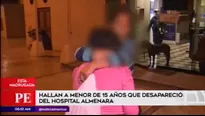 Menor estuvo retenida por ocho horas. América Noticias