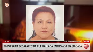 Hallan muerta a empresaria en su casa en Tacna. Foto y video: América Noticias