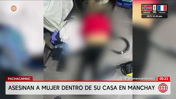 Hallan muerta a mujer atada dentro de su casa en Manchay. Foto: América Noticias