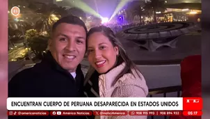 Hallan muerta a peruana desaparecida en EE. UU .; su pareja es sospechoso. Foto y video: América Noticias