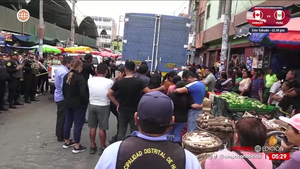 Hallan muertas a dos mujeres comerciantes dentro de un camión en Huacho. Foto: América Noticias