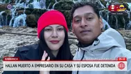 Hallan muerto a empresario en Barranca y detienen a su esposa
