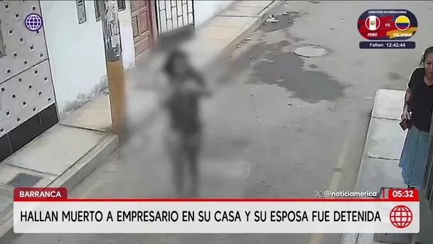 Hallan muerto a empresario en Barranca y detienen a su esposa. Foto: América Noticias Hallan muerto a empresario en Barranca y detienen a su esposa. Foto: América Noticias