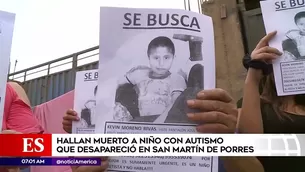 Hallan cuerpo de menor extraviado.