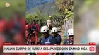 Hallan muerto a turista extranjero en el Camino Inca de Cusco