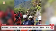 Hallan muerto a turista extranjero en el Camino Inca de Cusco
