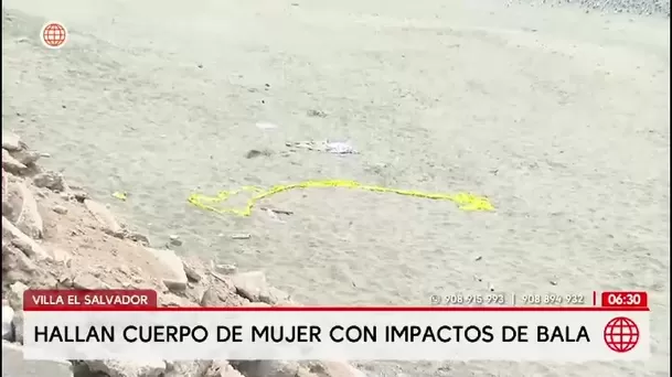 Xiomara Solier, de 26 años, hallada sin vida con dos balazos en playa de Villa El Salvador/ América Noticias Xiomara Solier, de 26 años, hallada sin vida con dos balazos en playa de Villa El Salvador/ América Noticias