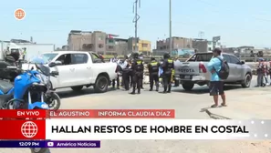 Hallan restos de hombre en costal en El Agustino. Foto y video: América Noticias