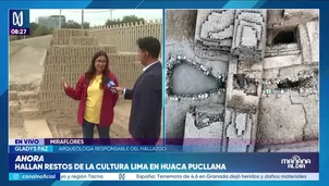 Hallan restos óseos de 1400 años de antigüedad en la Huaca Pucllana – Cultura Lima./ Video: Canal N