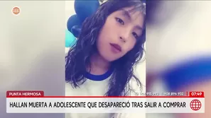 Hallan sin vida a adolescente de 16 años en Punta Hermosa. Foto y video: América Noticias