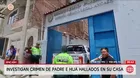 Hallan sin vida a padre e hija en su vivienda en Áncash