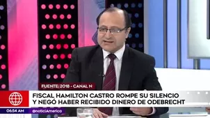 Fiscal Hamilton Castro. Foto: captura de TV