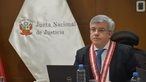 Antonio de la Haza, presidente de la Junta Nacional de Justicia. Video: Canal N / Foto: Andina