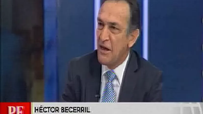 Héctor Becerril: Incapacidad moral de PPK es por mentirle al país