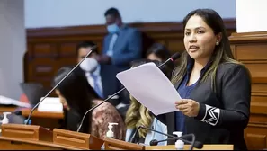 Heidy Juárez. Foto: Congreso / Video: Canal N