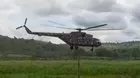 Helicóptero que llevaba ayuda humanitaria realizó aterrizaje de emergencia