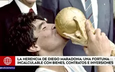 La herencia de Maradona: Una fortuna incalculable con bienes, contratos e inversiones - Noticias de herencia