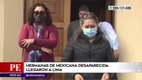 Hermanas de mexicana desaparecida. América Noticias