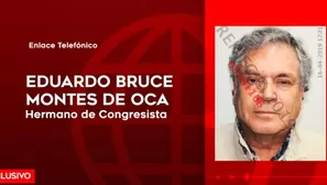 Eduardo Bruce Montes de Oca es hermano del congresista Carlos Bruce. Foto y video: América Noticias