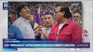 El 16 de mayo del 2025, el candidato Roberto Sánchez visitó Bolivia como congresista para formar parte de la comparsa de Evo Morales, exgobernante altiplánico. / Video: Cuarto Poder