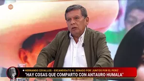 Hernando Cevallos, excandidato al Senado de Juntos por el Perú, aseguró que hay economistas que cuestionan la labor de Julio Velarde. Video: América Multimedia