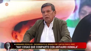 Hernando Cevallos, excandidato al Senado de Juntos por el Perú, aseguró que hay economistas que cuestionan la labor de Julio Velarde. Video: América Multimedia