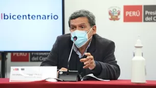 Hernando Cevallos: Tenemos más de 14 regiones con la variante delta, todo indica que se va a seguir expandiendo. Foto: Andina