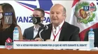 Hernando de Soto: "Voy a votar por Keiko Fujimori por lo que he visto durante el debate"