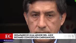 Juez Richard Concepción Carhuancho. Foto: América Noticias