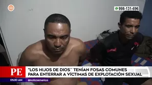 Operativo contra banda Los Hijos de Dios. Foto y video: América Noticias