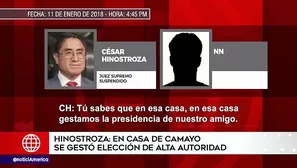 El juez supremo César Hinostroza 