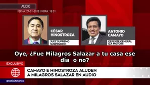 Los aludidos negaron conocerse