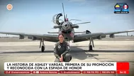 La historia de Ashley Vargas, alférez de la Fuerza Aérea del Perú