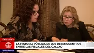 La historia pública de los desencuentros entre las fiscales del Callao