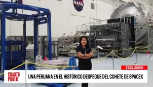 Rosa Ávalos, peruana en la NASA. Foto: Cuarto Poder