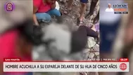 Hombre acuchilla a expareja en presencia de su hija en San Martín