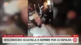 Hombre es acuchillado por la espalda en San Juan de Lurigancho. Foto y video: América Noticias