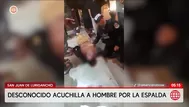 Hombre es acuchillado por la espalda en San Juan de Lurigancho