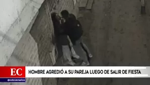 Hombre agredió a su pareja luego de salir de fiesta